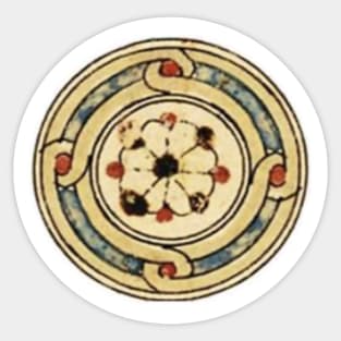 Coptic Fresco Medallion Sticker